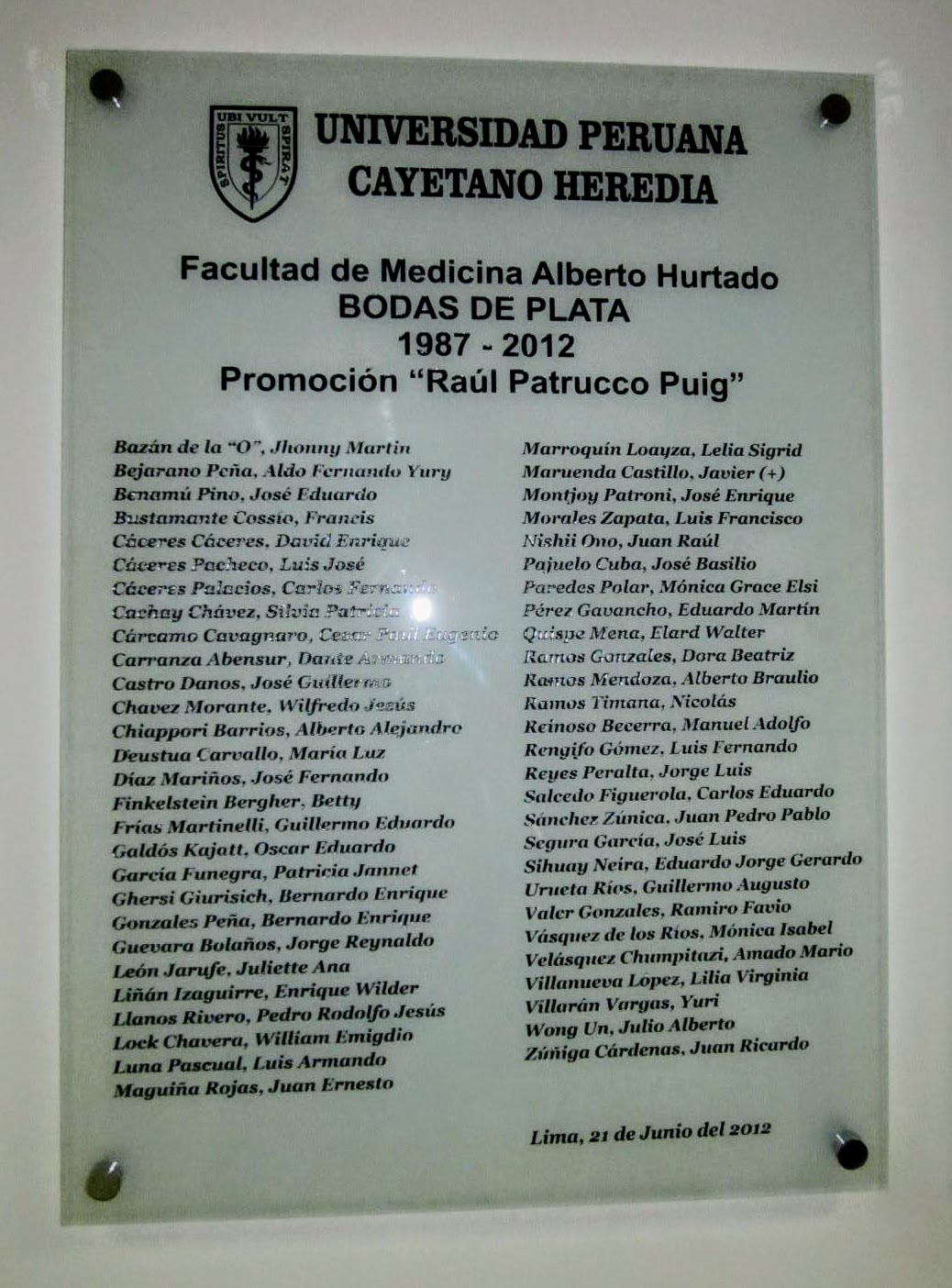placa de vidrio