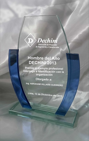 trofeo de vidrio merlyn